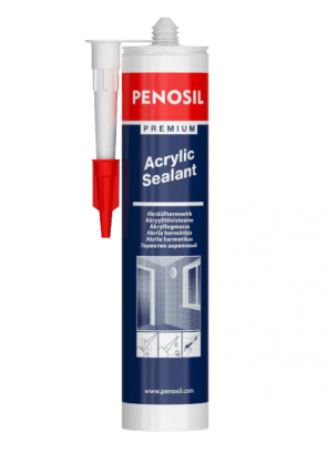 Penosil Premium Acrylic Sealant Krāsojams akrila hermētiķis 310ml, balts